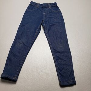 365 kids from garanimals girls size 6 denim look blue leggings